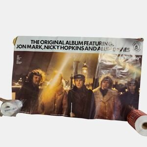 Sweet Thursday Self Titled 22x34‎ 1970s Vintage Debut Album Promo Poster CBS